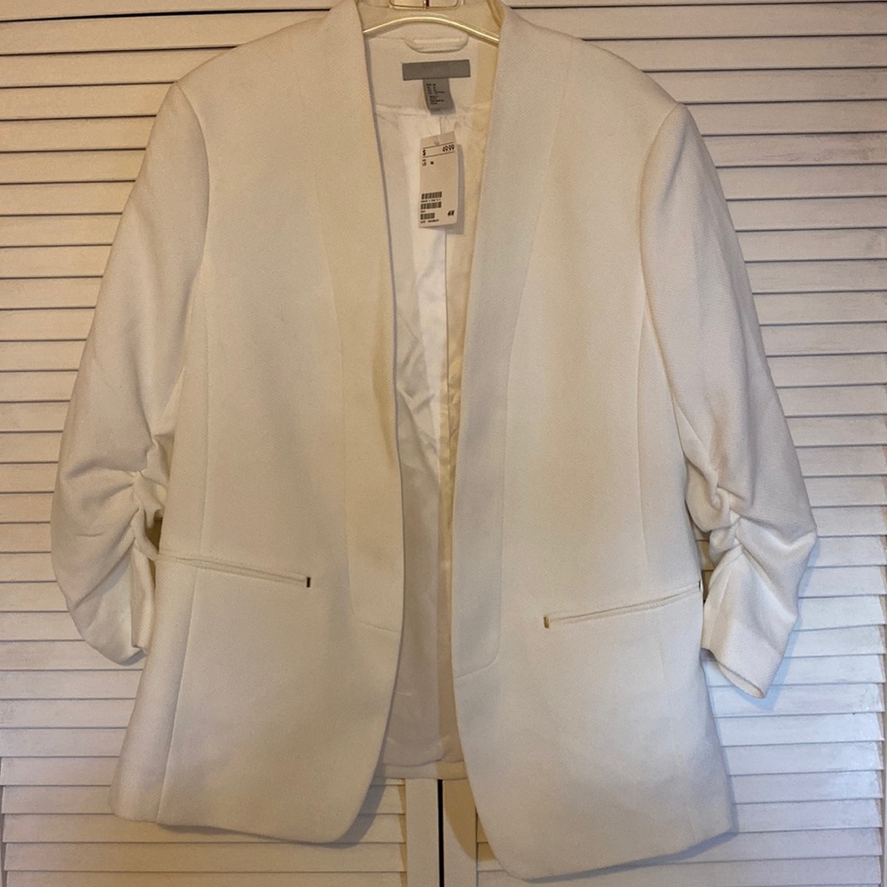 White H&M Blazer